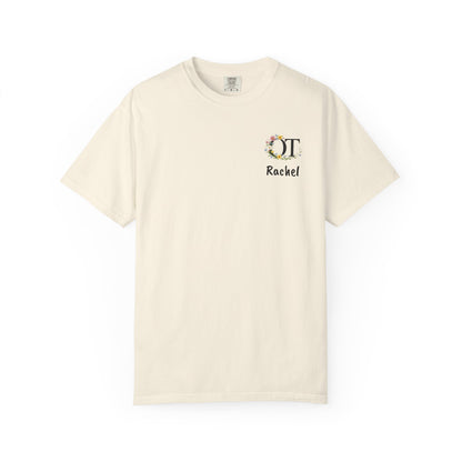 Occupational Therapist Monogram T-shirt | Personalized OT Monogram