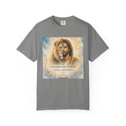 Jesus Lion of Judah Strength With Purpose T-shirt
