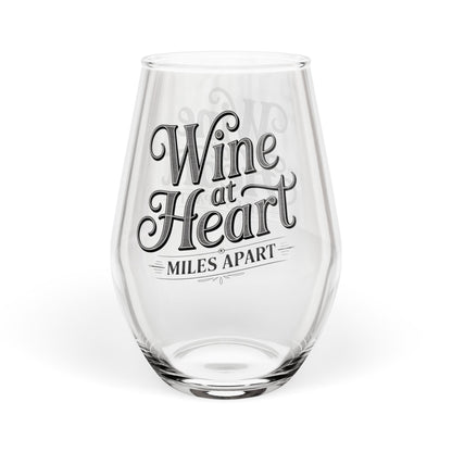 Wine at Heart Stemless Wine Glass | Best Friend Gift