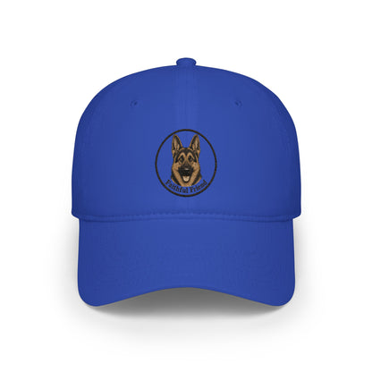 German Shepherd Logo Cap | Embroidered Dog Patch baseball cap