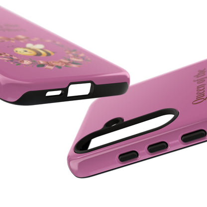Queen of the Hive Bee Phone Case | Cute Floral Bee iPhone Case