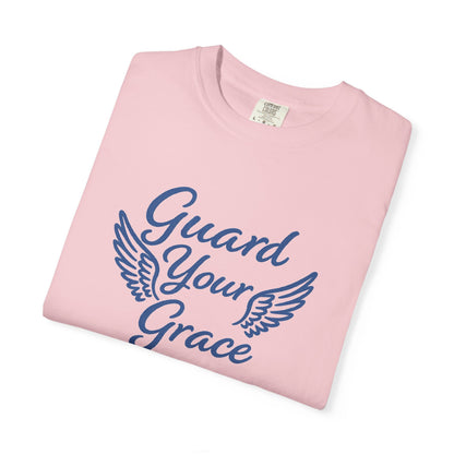 Inspirational Unisex T-Shirt - "Guard Your Grace" - Perfect Gift for Encouragement, Casual Wear, Spiritual Reminder, Faith Apparel
