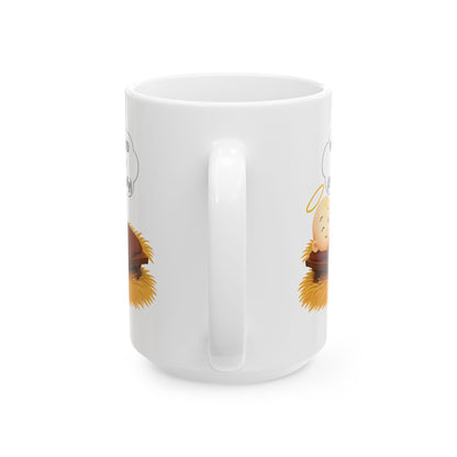 Christian Humor Ceramic Mug, Mary DID Know (Eventually), Funny Coffee Cup, Religious Gift, Sarcastic Tea Mug, 11oz, 15oz
