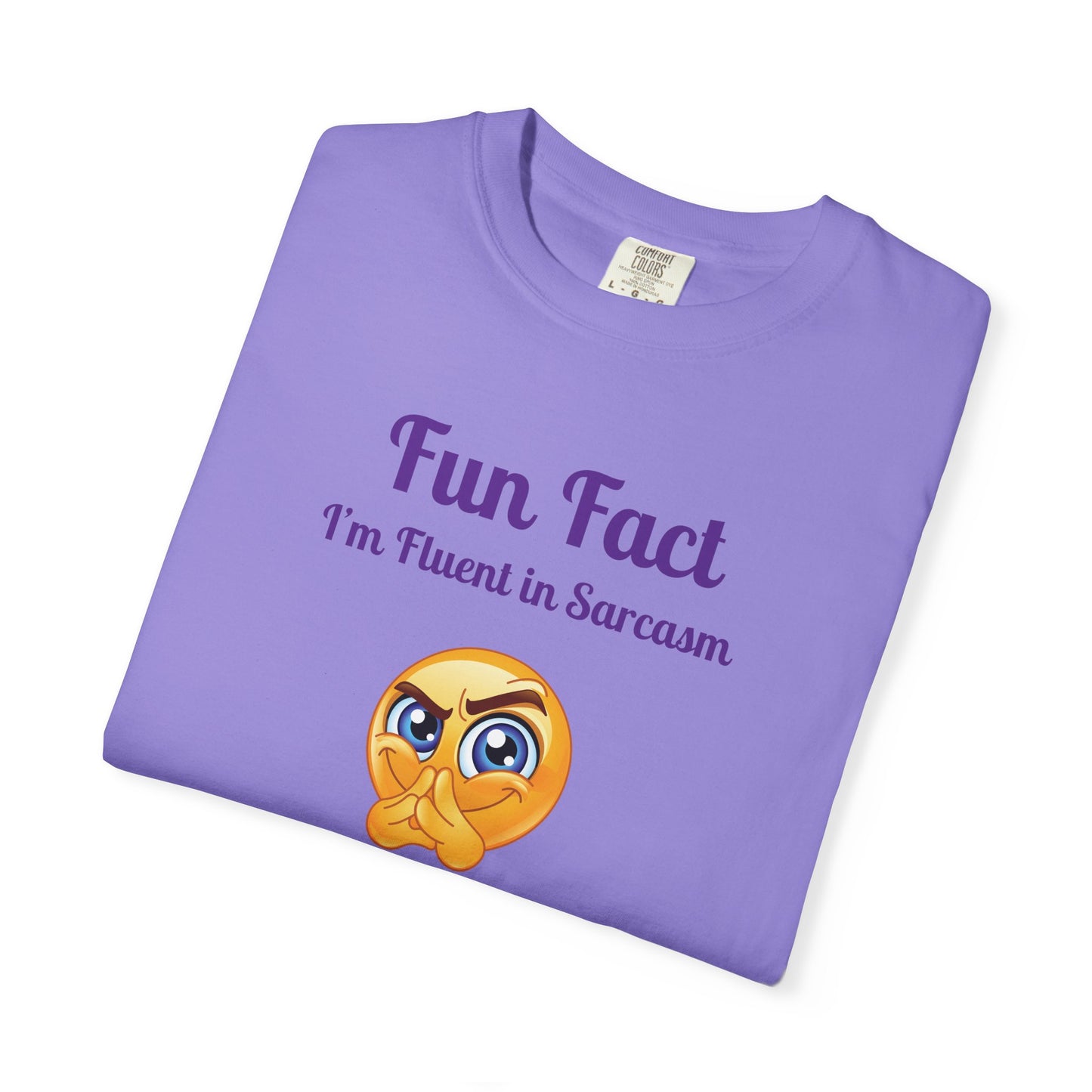 Unisex Sarcastic T-Shirt | Fun Fact I'm Fluent in Sarcasm | Gift for Sarcasm Lovers, Casual Wear, Humor Apparel, Sarcastic Quotes, [...]