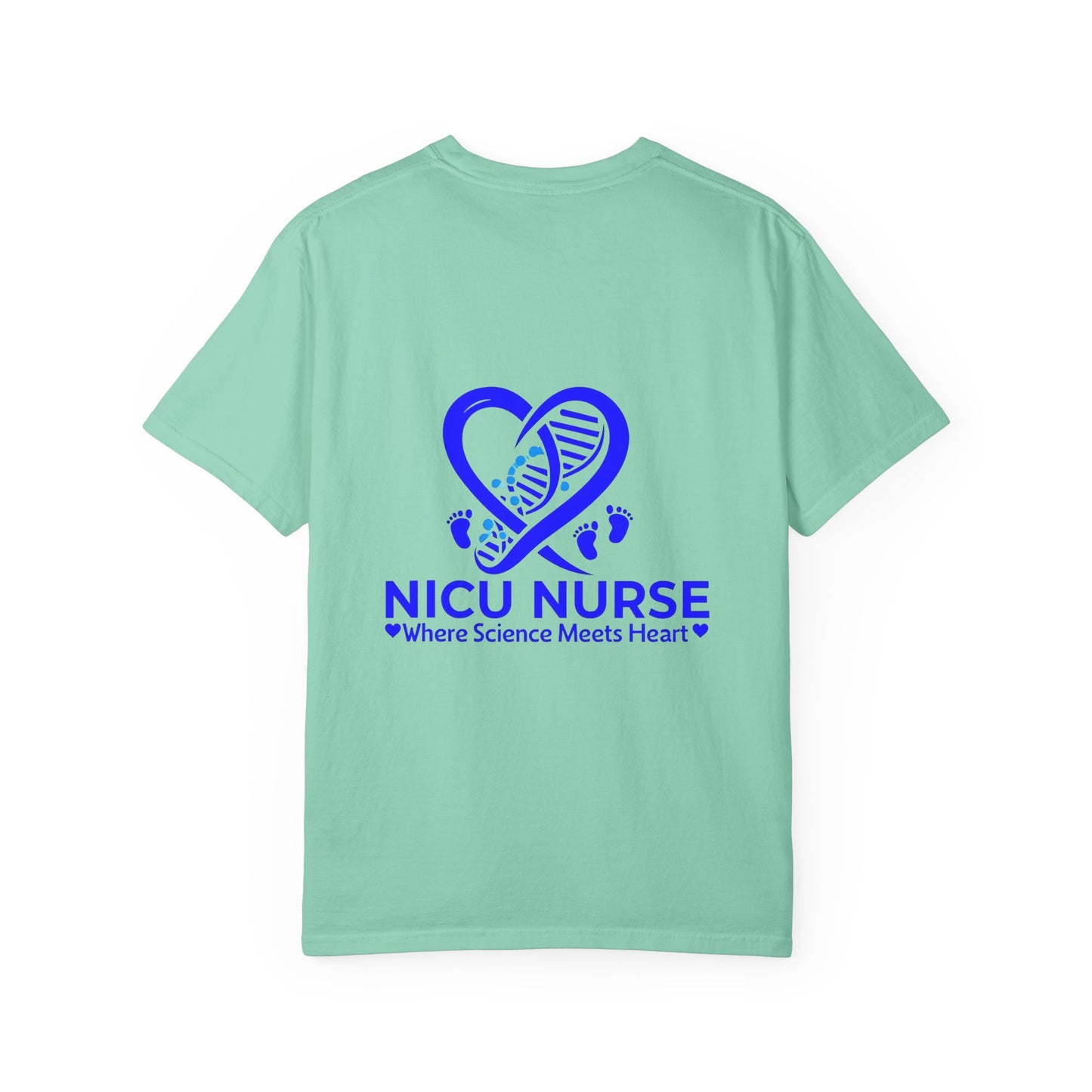 NICU Nurse Love T-Shirt, Personalized Unisex Tee, Heartbeat Tee, Gift for Nurses, Custom Nurse Shirt