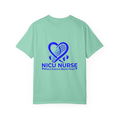 NICU Nurse Love T-Shirt, Personalized Unisex Tee, Heartbeat Tee, Gift for Nurses, Custom Nurse Shirt