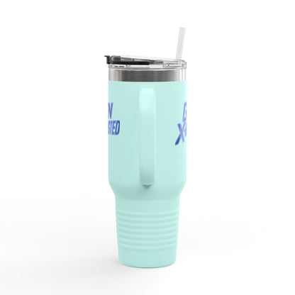 Gen X-Hausted Insulated Travel Mug - Perfect for Coffee on the Go, Travel, Camping, and Daily Hydration