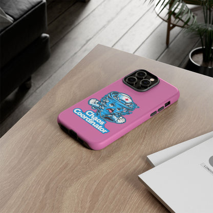 Chaos Coordinator Phone Case, Fun Nurse Gift, Tough Cases for Healthcare Heroes, Unique Cell Phone Cover, Funny Medical Humor/ Pink