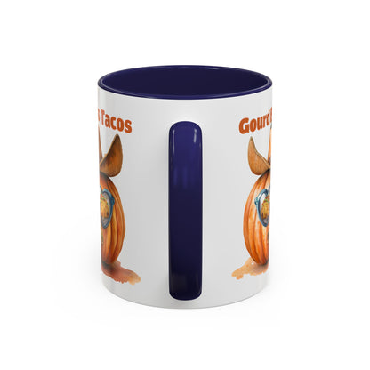 Gourd Bless Tacos Coffee Mug - Perfect for Fall, Halloween, Thanksgiving, Taco Lovers, Kitchen Decor