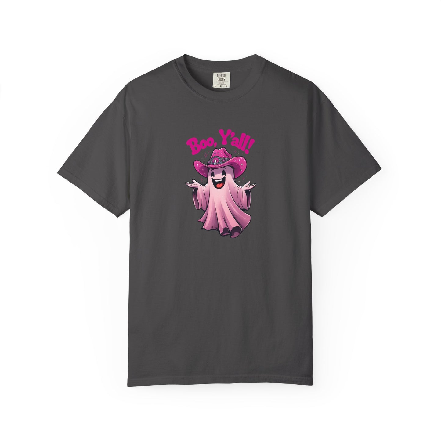 Boo Y'all Ghost T-Shirt, Fun Halloween Tee, Unisex Shirt, Cute Ghost Apparel, Spooky Season Outfit