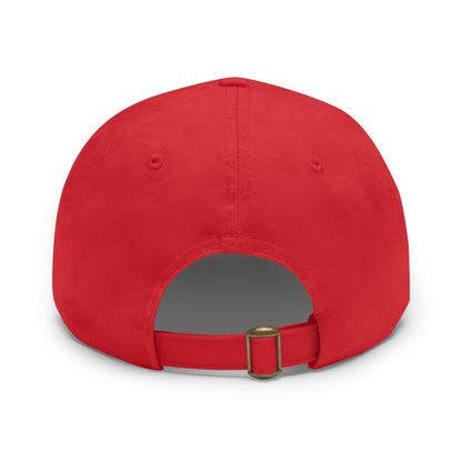 Sorry I Am Cranky golf cartoon Dad Hat | Leather Patch