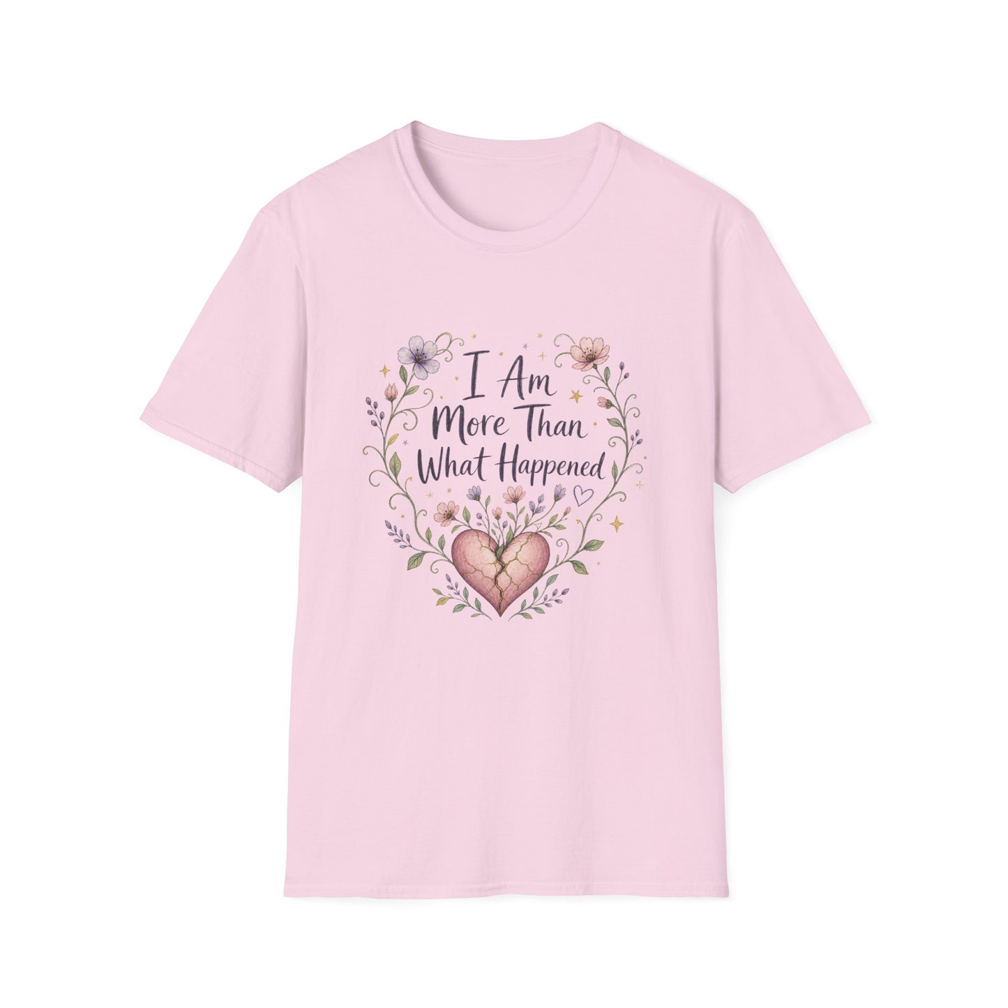 I Am More Than What Happened T-Shirt | Abuse Survivor Inspiration