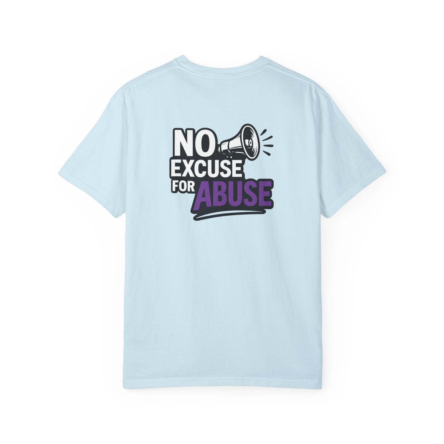 Empowering Unisex T-Shirt: "No Excuse for Abuse" - Casual Wear, Gift for Activists, Awareness Apparel, Comfort Tee