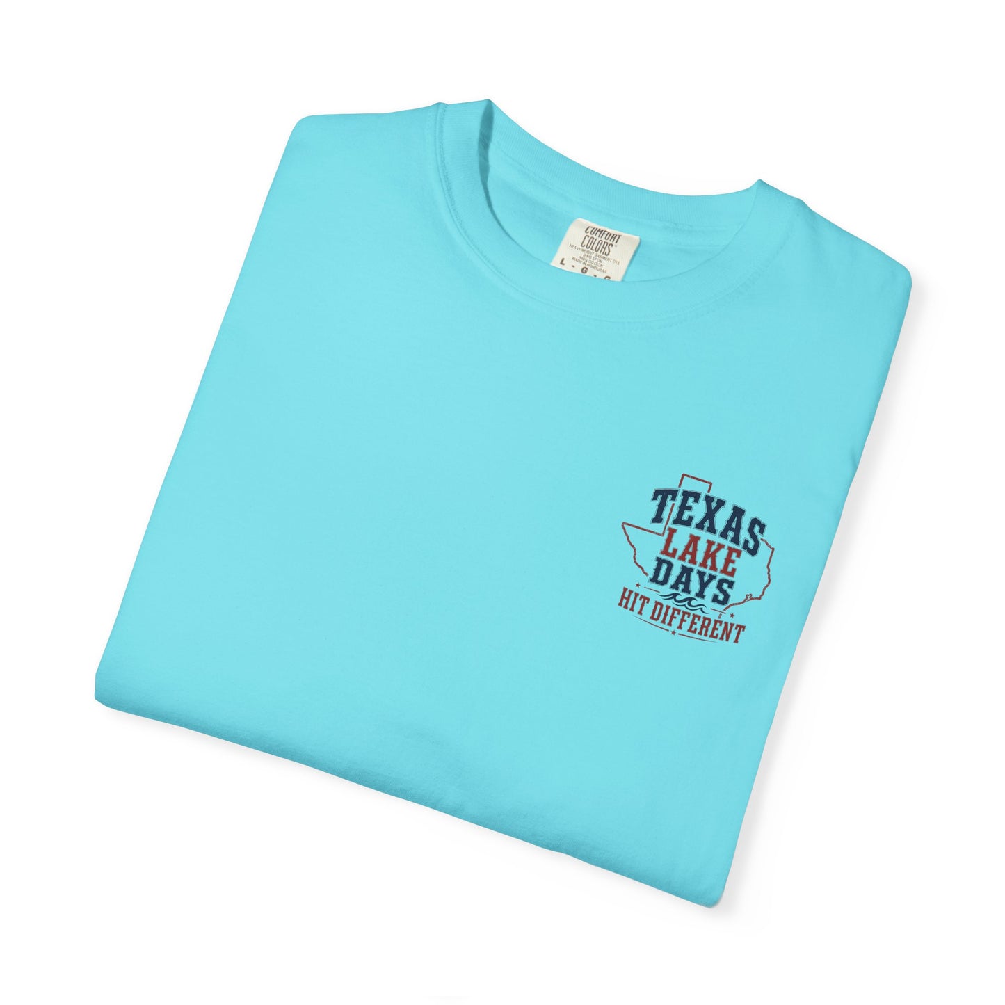 Texas Lake Days Hit Different T-shirt | State Outline Lake Life