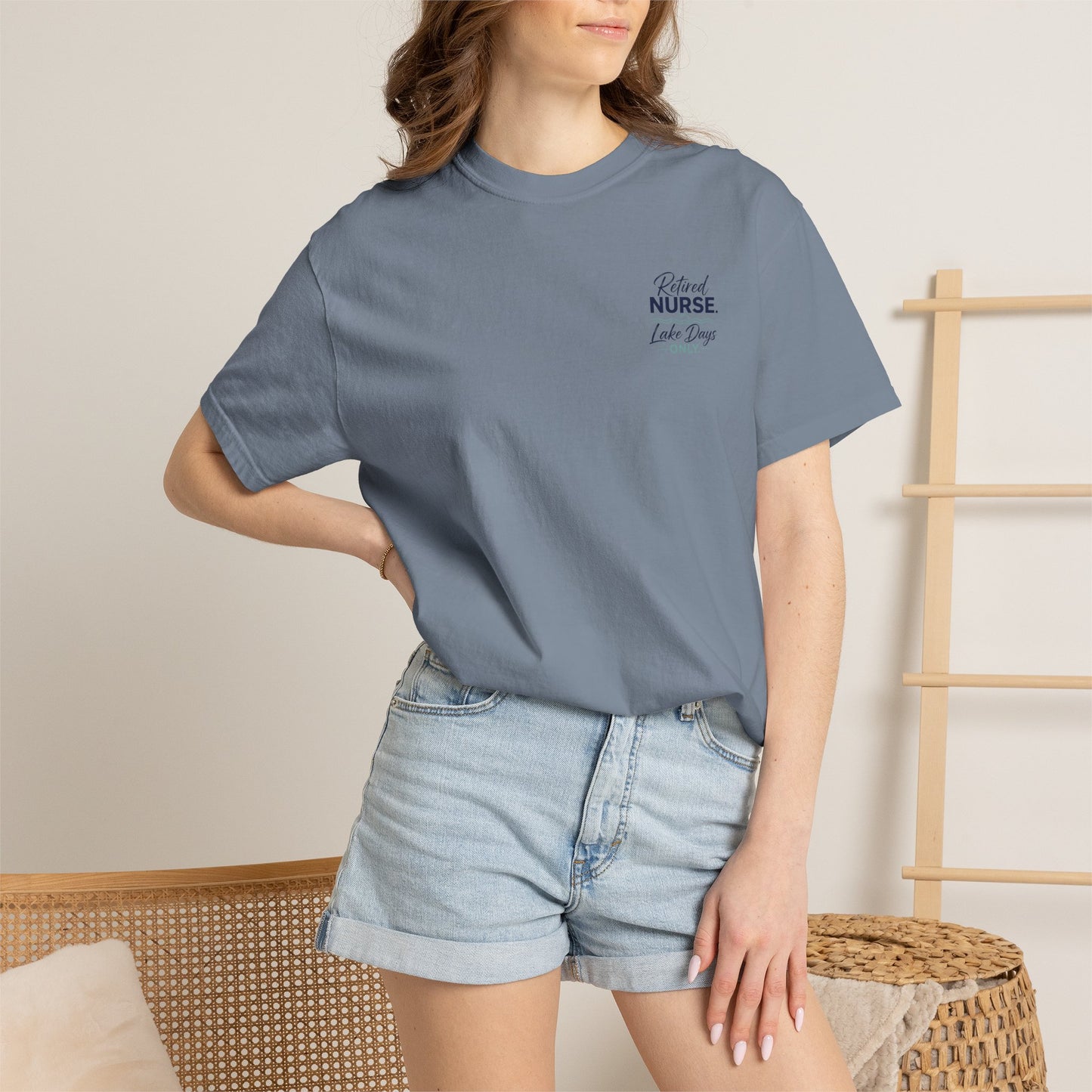 Retired Nurse Lake Days Only T-shirt | Retirement Nursing Tee