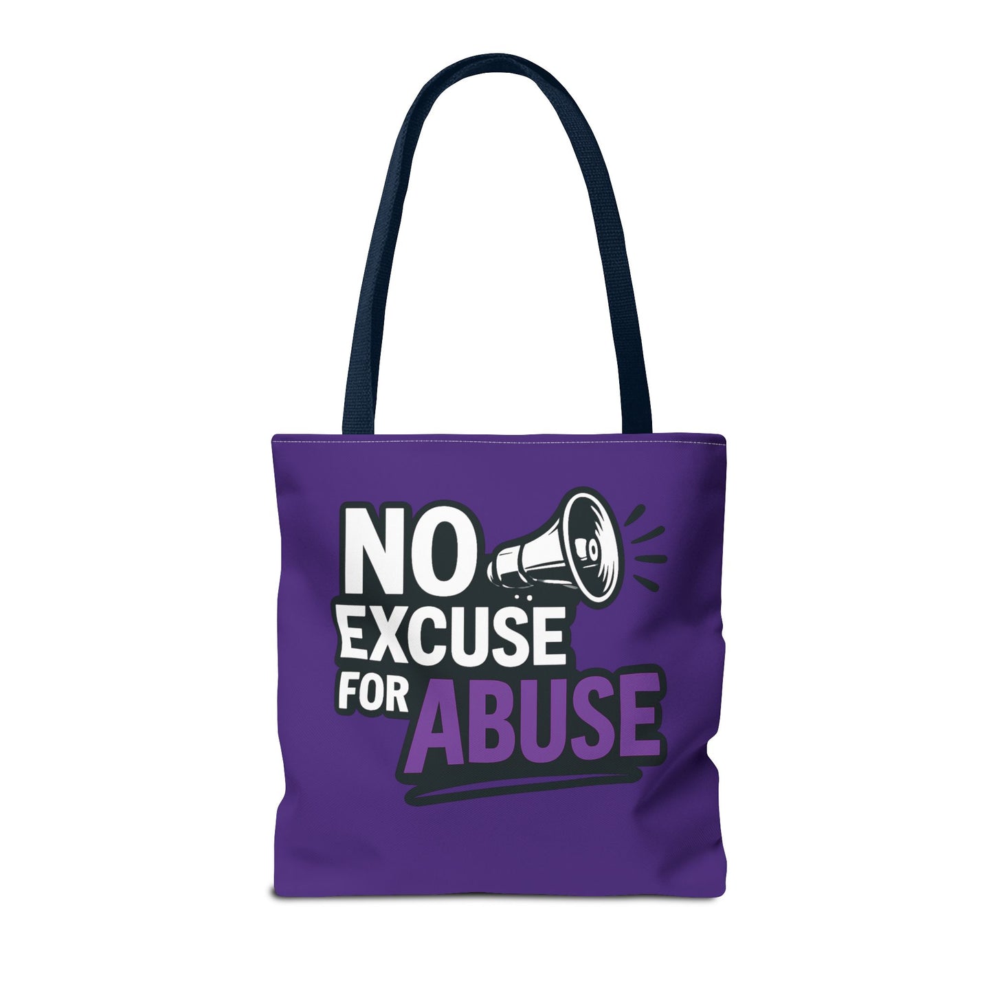Empowerment Tote Bag - No Excuse for Abuse, Advocacy Tote, Eco-Friendly Bag, Fundraiser Gift, Awareness Campaign Bag