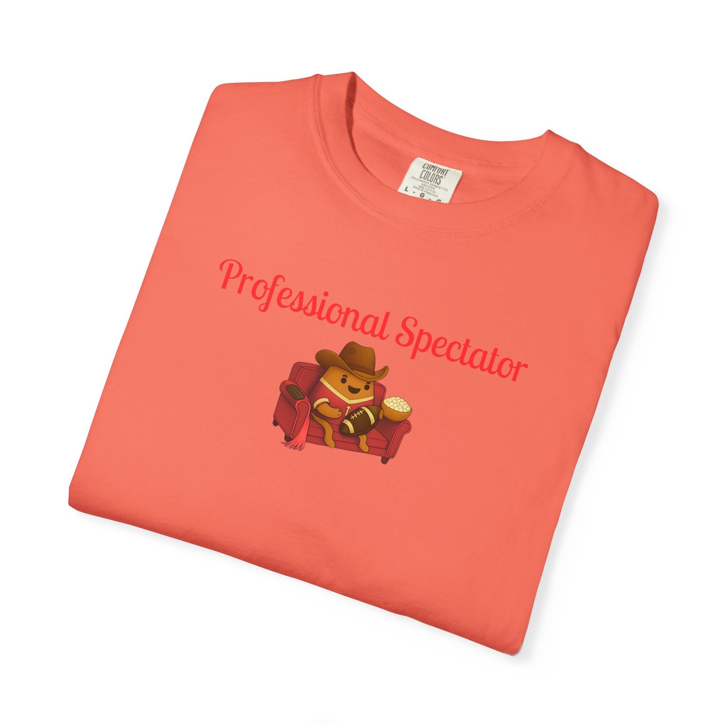 Professional Spectator Unisex T-Shirt Football Season, Game Day Tee, Sports Fan Shirt, Team Spirit Top, Casual Football Apparel