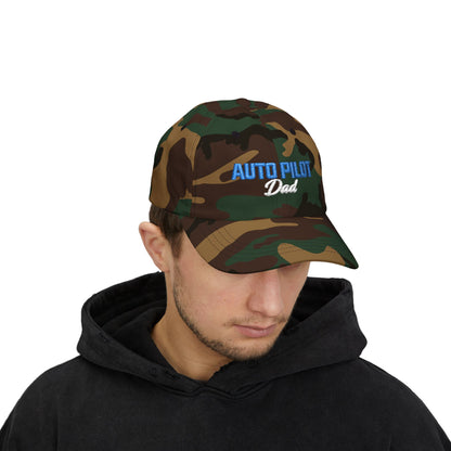 Autopilot Dad Cap | Embroidered Baseball Hat, Adjustable Classic Dad Cap