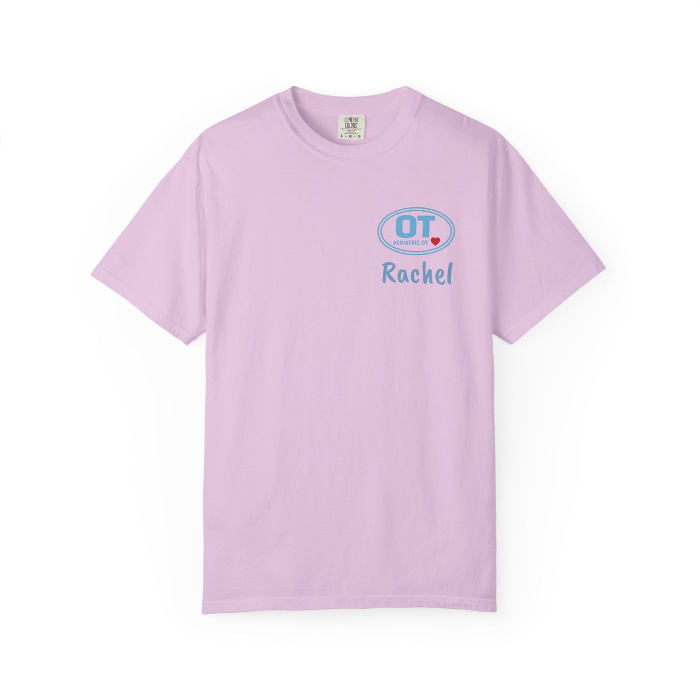 Pediatric OT Oval Logo Personalized T-Shirt | Occupational Therapy Tee