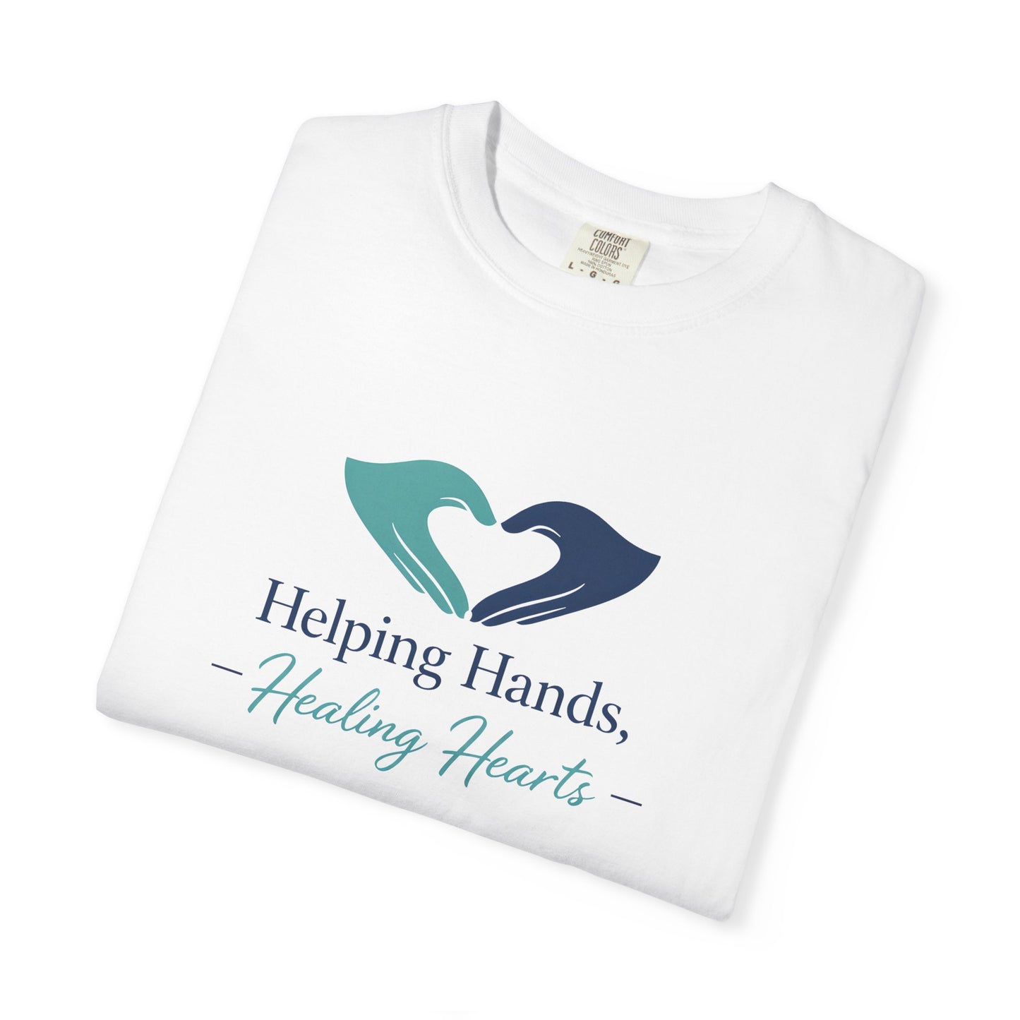 Helping Hands Healing Hearts Occupational Therapist T-shirt | OT Appreciation