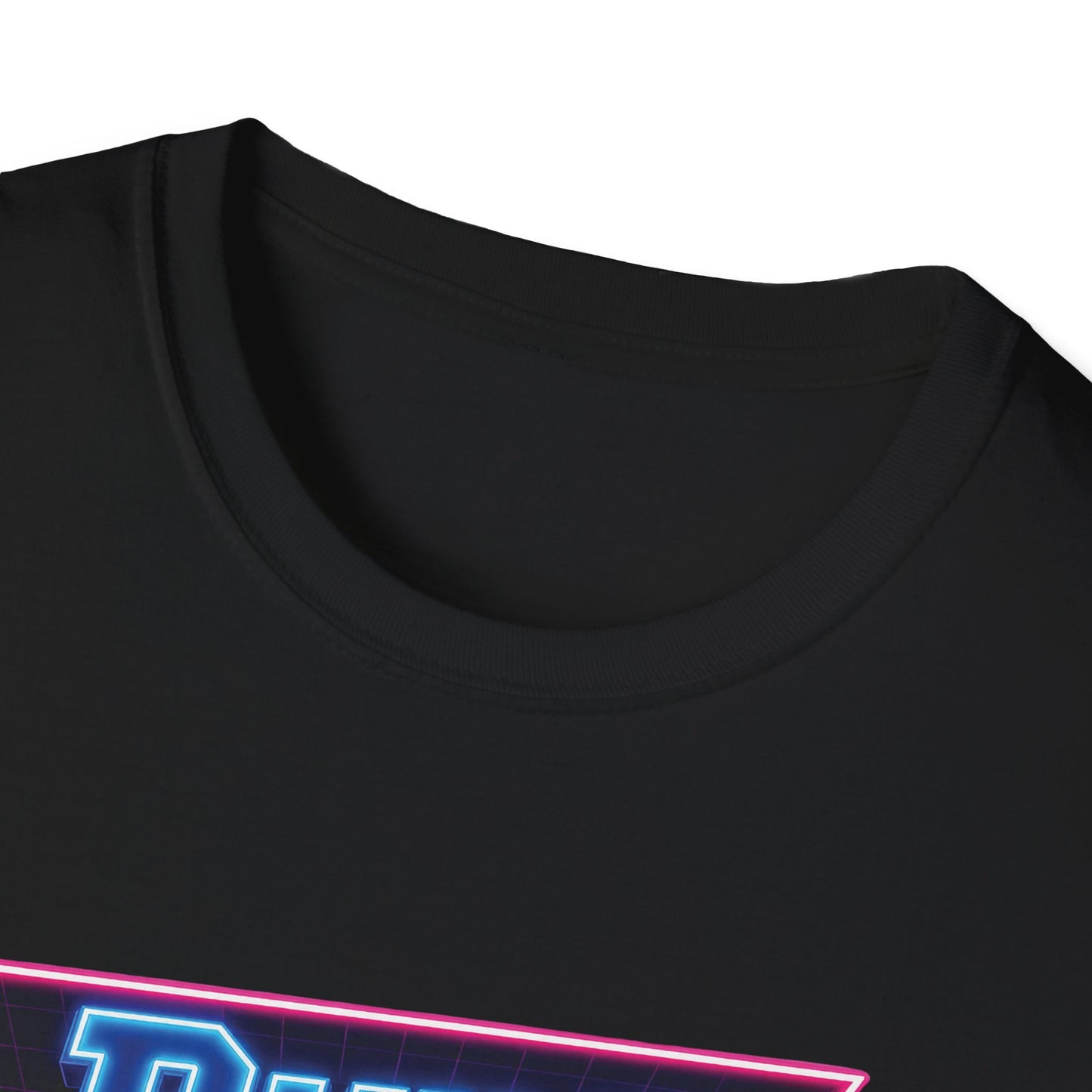 Built Different Raised Offline T-Shirt | Retro 80s Neon Graphic Tee
