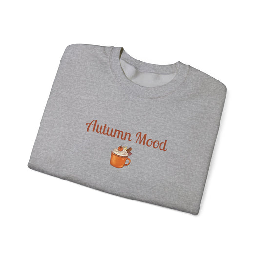Autumn Mood Sweatshirt, Fall Vibes Jumper, Cozy Season Pullover, Unisex Crewneck Top, Thanksgiving Gift