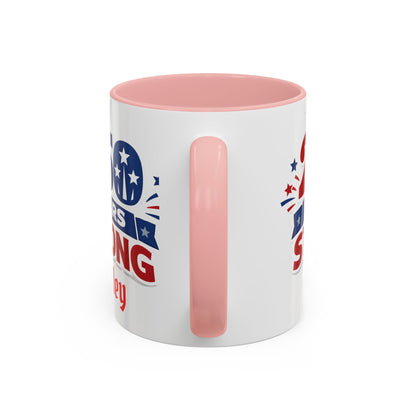 250 Years Strong America Anniversary Mug | Accent Coffee Mug