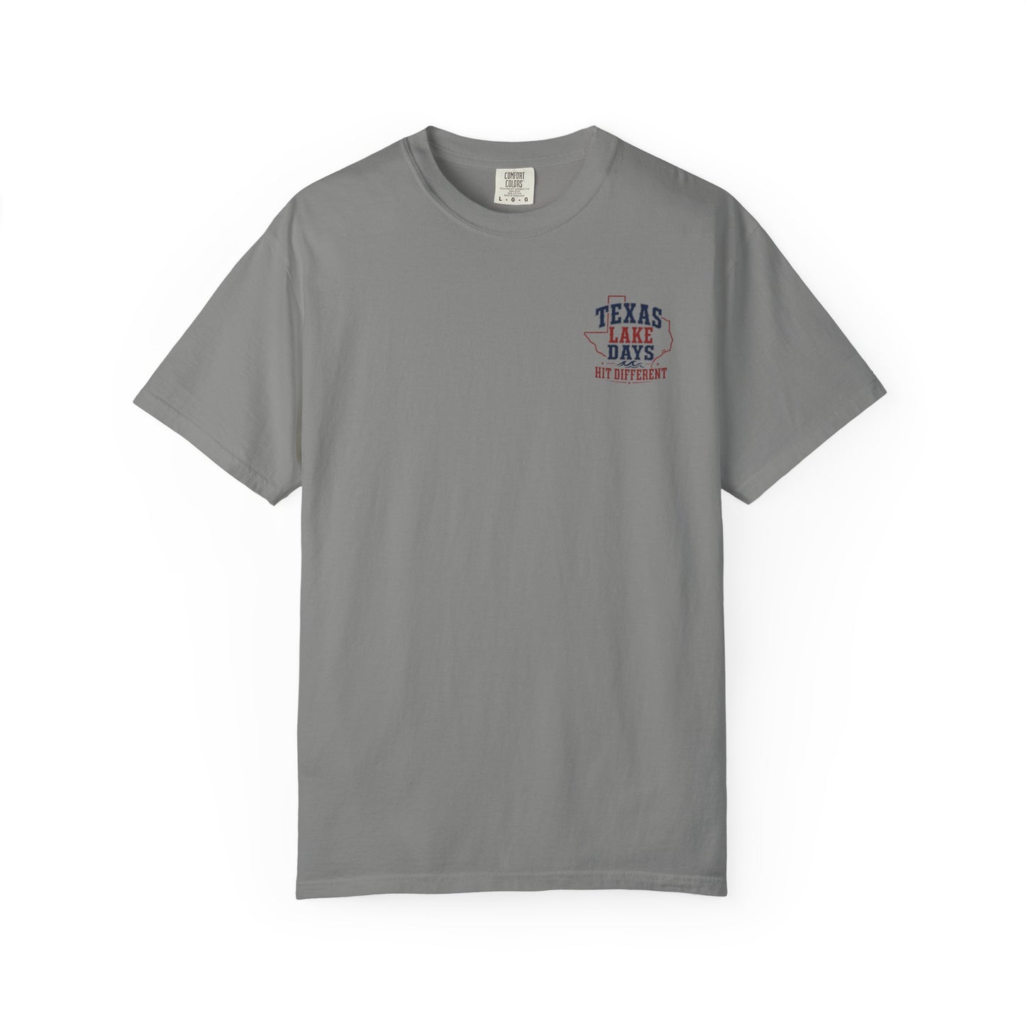 Texas Lake Days Hit Different T-shirt | State Outline Lake Life