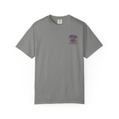 Texas Lake Days Hit Different T-shirt | State Outline Lake Life
