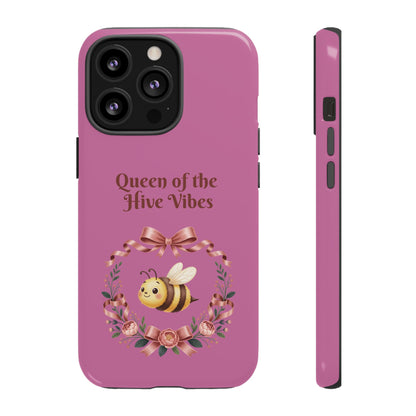 Queen of the Hive Bee Phone Case | Cute Floral Bee iPhone Case