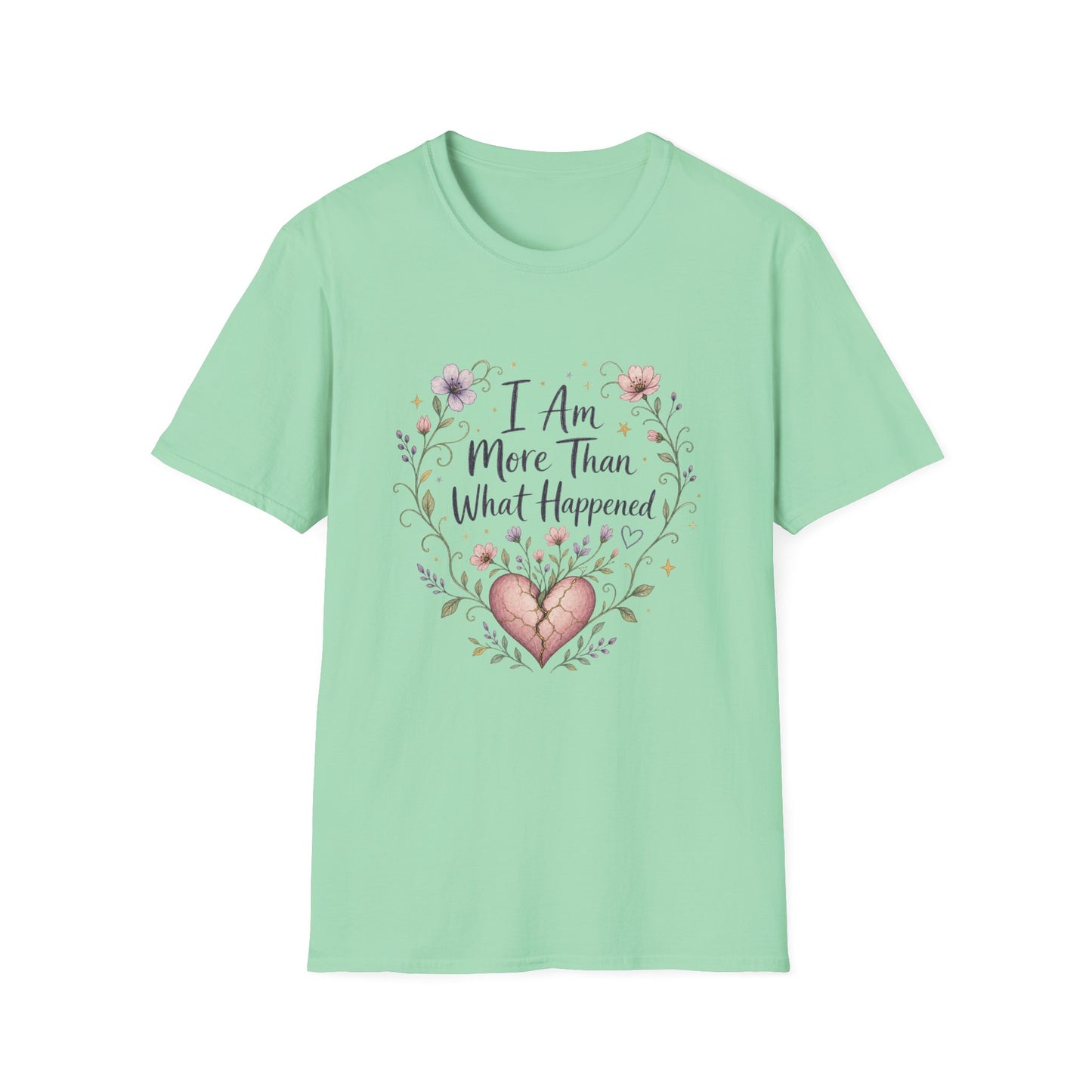 I Am More Than What Happened T-Shirt | Abuse Survivor Inspiration