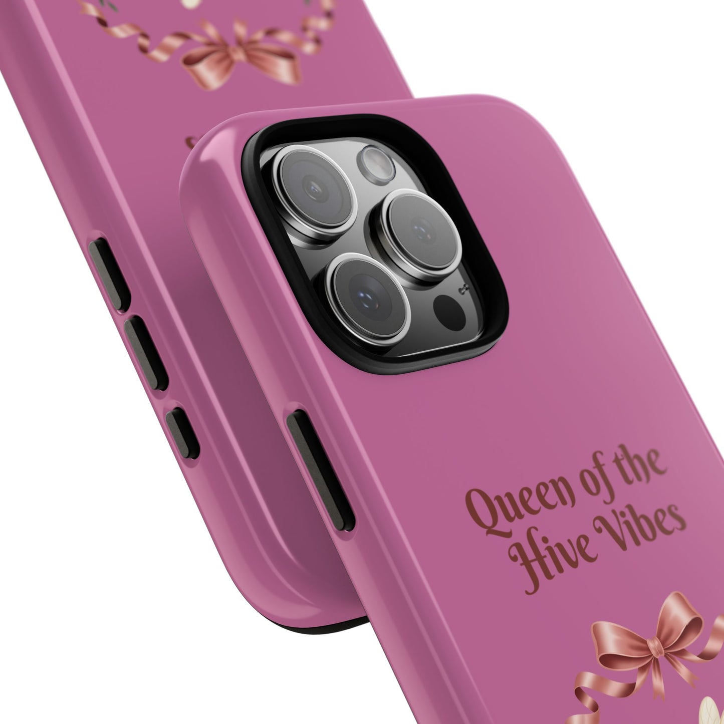 Queen of the Hive Bee Phone Case | Cute Floral Bee iPhone Case