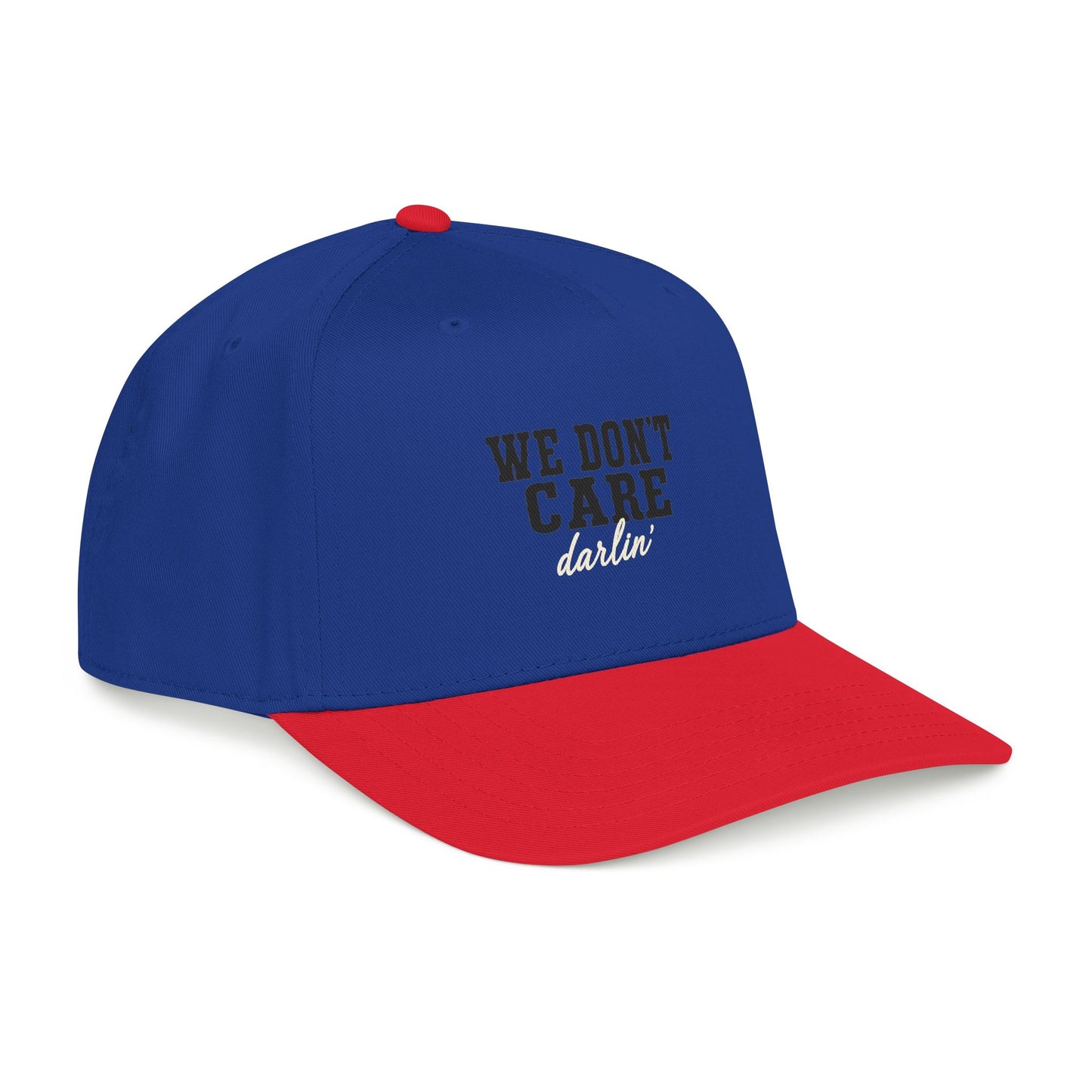 We Don't Care Darlin Gen X Mid Profile Baseball Cap