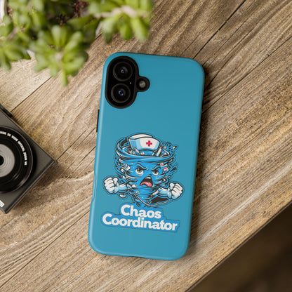 Chaos Coordinator Phone Case, Fun Nurse Gift, Tough Cases for Healthcare Heroes, Unique Cell Phone Cover, Funny Medical Humor