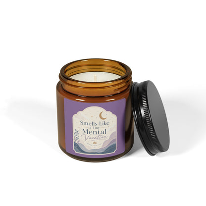 Smells Like Mental Vacation Candle | Soy Amber Jar