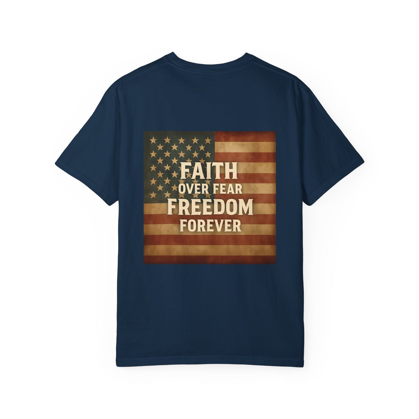 Faith Family Freedom Unisex T-shirt, Christian Tee, Faith Over Fear Shirt, Religious Apparel, Inspirational Clothing