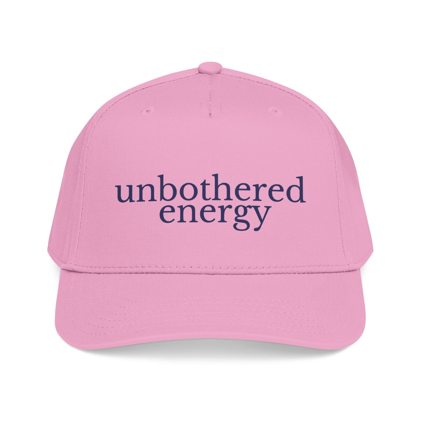 unbothered energy cap | mid profile baseball cap