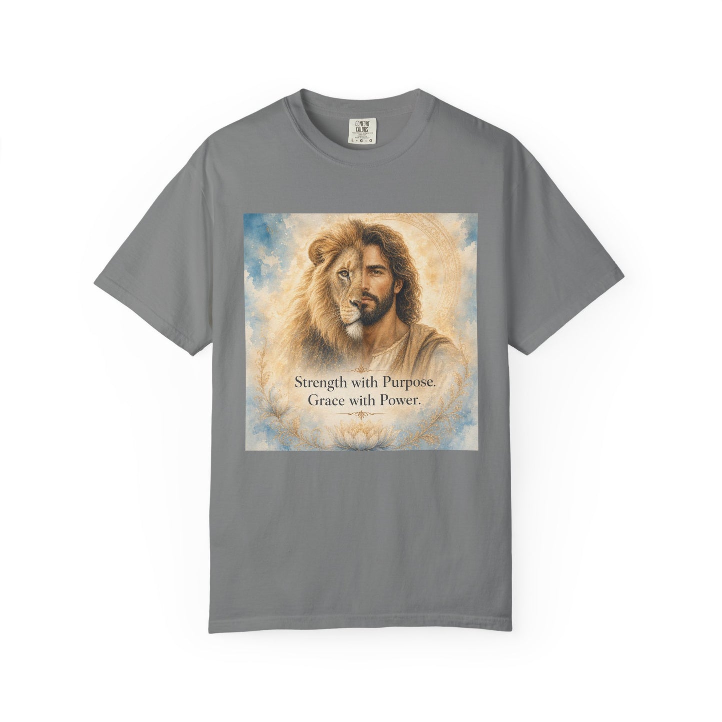 Jesus Lion of Judah Strength With Purpose T-shirt