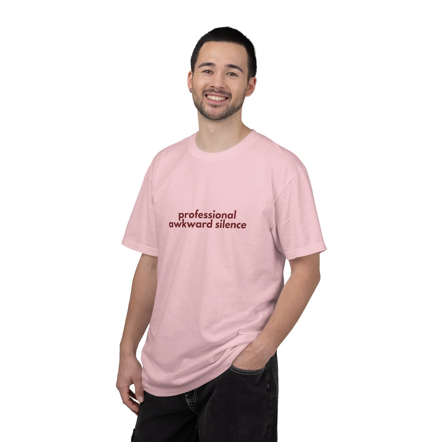Professional Awkward Silence T-Shirt | Introvert Funny Quote