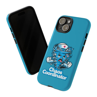 Chaos Coordinator Phone Case, Fun Nurse Gift, Tough Cases for Healthcare Heroes, Unique Cell Phone Cover, Funny Medical Humor