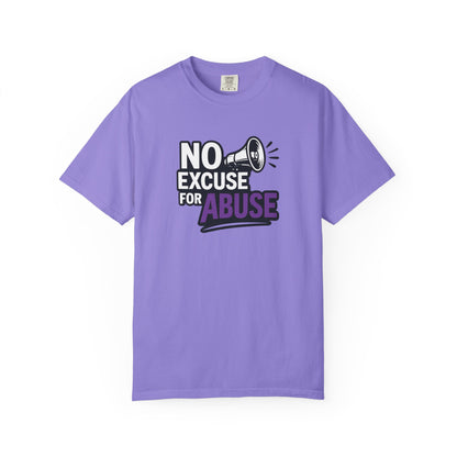 Empowering Unisex T-Shirt: No Excuse for Abuse, Awareness Shirt, Activism Tee, Gift for Supporters, Comfort Wear