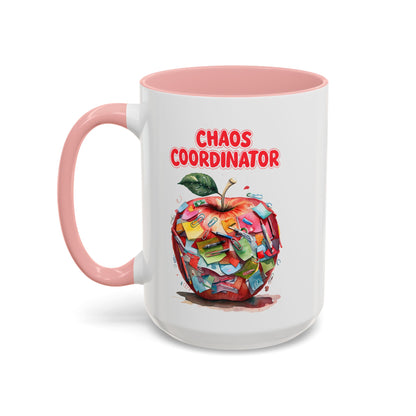 Chaos Coordinator Coffee Mug - Fun Gift for Teachers, Office Decor, Teacher Appreciation, Funny Coffee Cup, Classroom Supplies