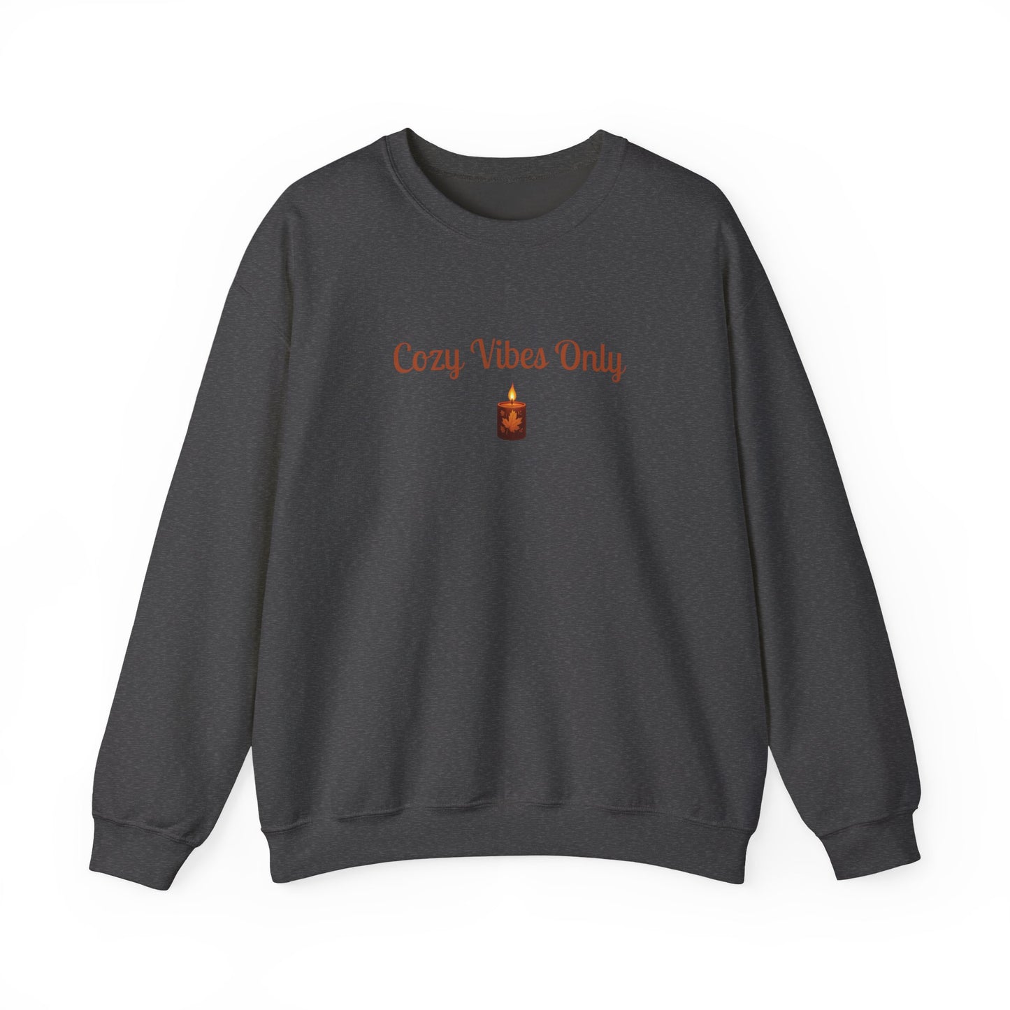 Cozy Vibes Only Sweatshirt, Unisex Crewneck, Casual Wear, Fall Fashion, Gift for Her, Cozy Apparel, Warm Layering