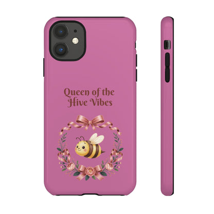 Queen of the Hive Bee Phone Case | Cute Floral Bee iPhone Case