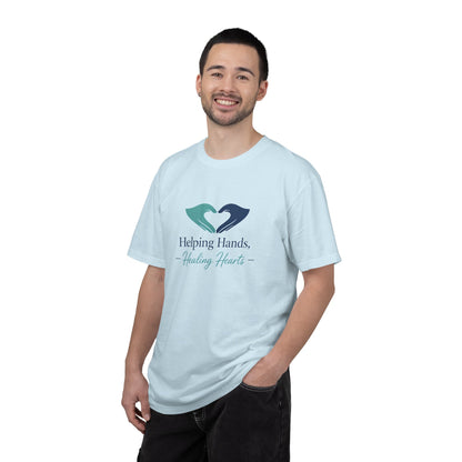 Helping Hands Healing Hearts Occupational Therapist T-shirt | OT Appreciation