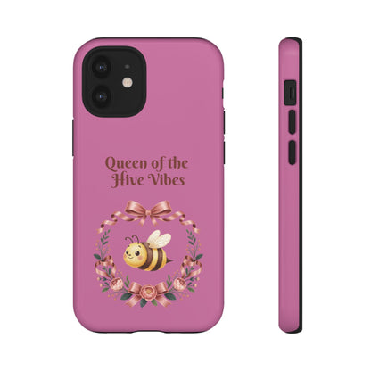 Queen of the Hive Bee Phone Case | Cute Floral Bee iPhone Case
