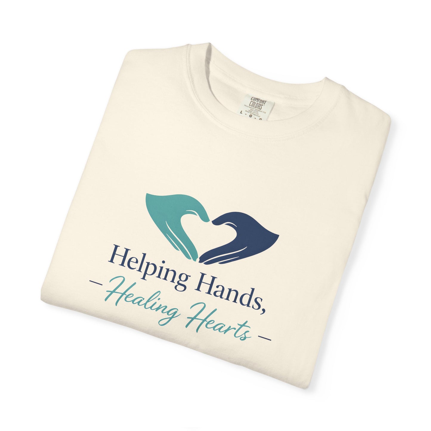 Helping Hands Healing Hearts Occupational Therapist T-shirt | OT Appreciation