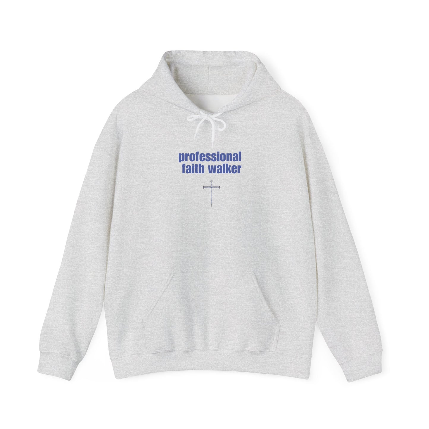 Professional Faith Walker Hooded Sweatshirt - Christian Inspirational Clothing, Unisex Hoodie, Religious Gift, Cozy Jumper, Faith Apparel