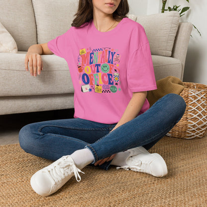 Mentally Out Of Office T-Shirt | Colorful Retro Graphic