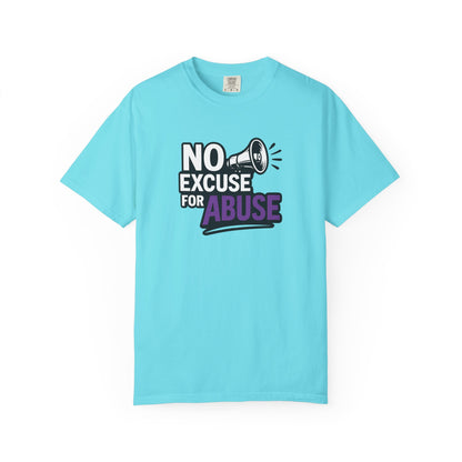 Empowering Unisex T-Shirt: No Excuse for Abuse, Awareness Shirt, Activism Tee, Gift for Supporters, Comfort Wear